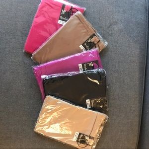 Women's Pack of 5 High-Rise Girdle Panties, XL